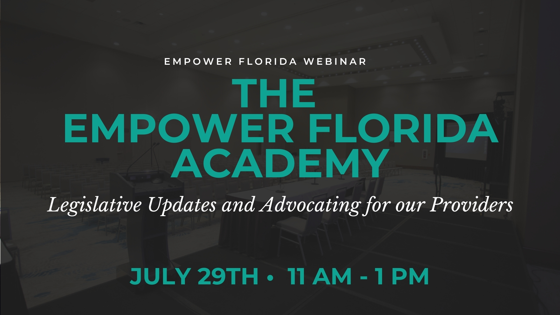 Read more about the article Empower Florida Academy: Legislative Updates and Advocating for our Providers